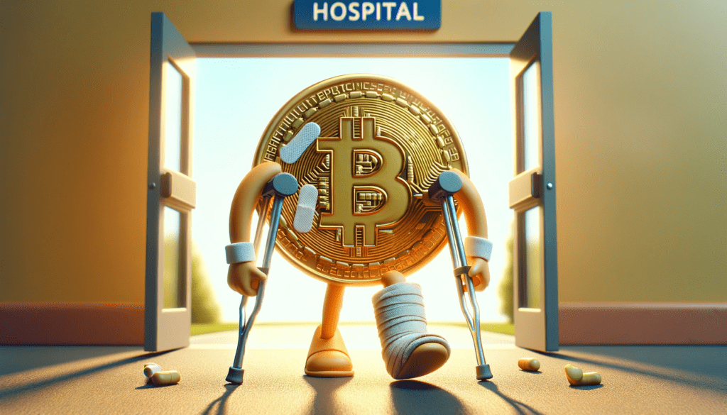 #BTC começa o mês do Halving com queda forte