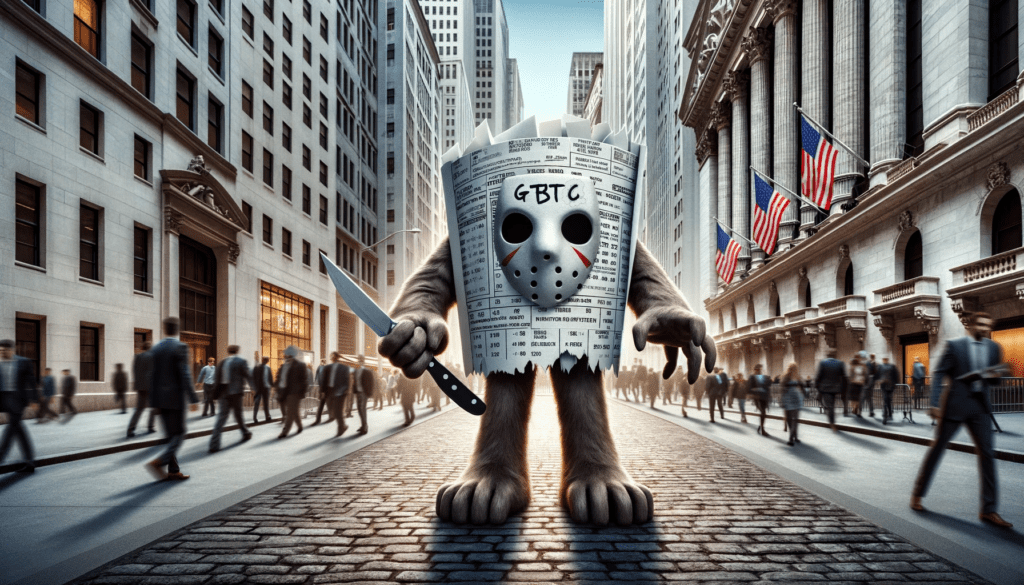 E o GBTC continua em forte OutFlow.