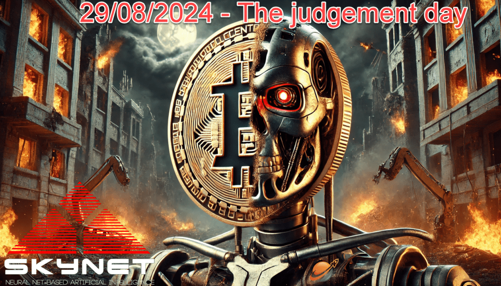 BTC Sofre no dia do apocalipse Skynet !