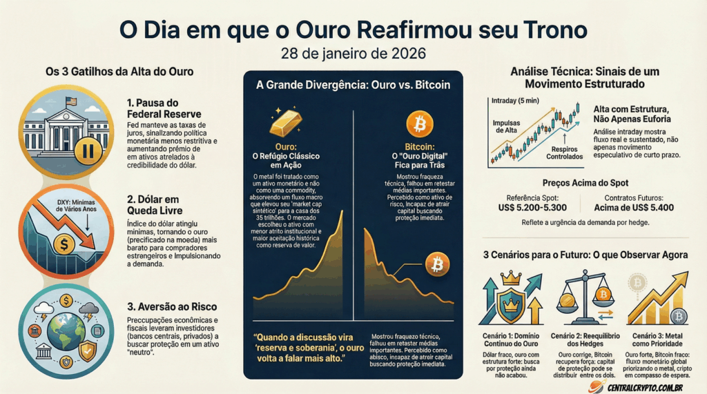 A renascen&ccedil;a do Ouro como Hedge