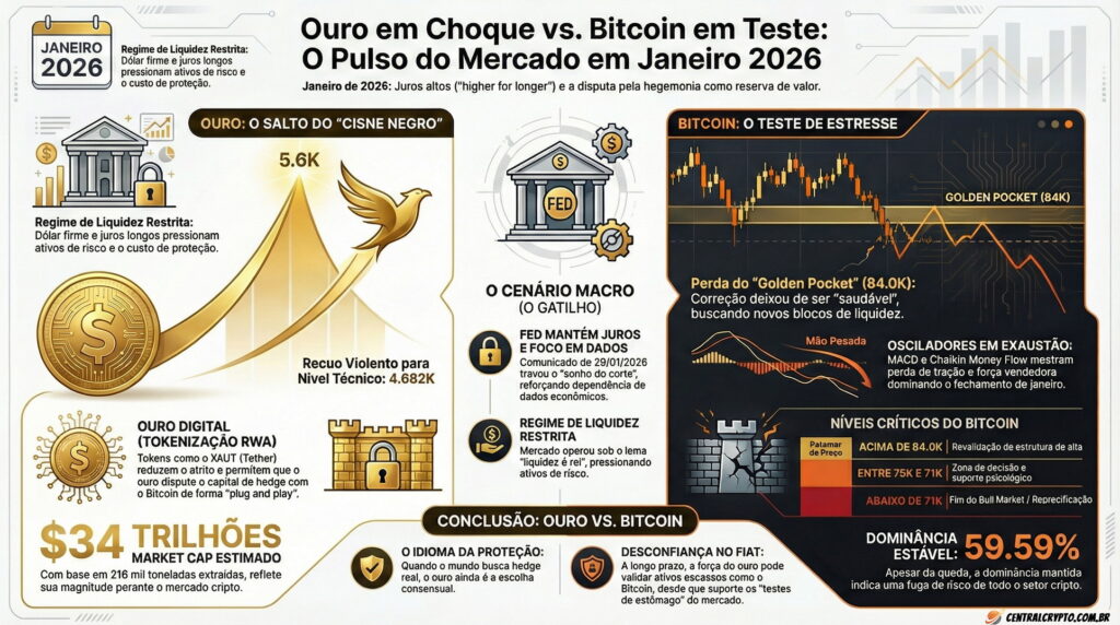 Retrospectiva de janeiro nas not&iacute;cias e no macro